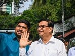 Congress leader Balasaheb Thorat interacted with citizens after meeting Shiv Sena (UBT) chief Uddhav Thackeray at his residence Matoshree Congress leader Balasaheb Thorat interacted with citizens after meeting Shiv Sena (UBT) chief Uddhav Thackeray at his residence Matoshree