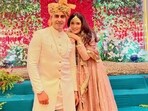 Gautam Rode with wife Pankhuri Awasthy.
