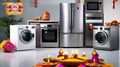 Save more with Amazon Great Indian Festival's special combo offer! Extra discount on two appliances. The offer ends October 29th!