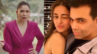 Ananya Panday’s mother Bhavana Pandey called herself an outsider. Here’s how Karan Johar reacted Ananya Panday’s mother Bhavana Pandey called herself an outsider. Here’s how Karan Johar reacted