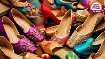 Amazon Diwali Sale: Check out the most stylish and comfortable festive footwear for every occasion. Amazon Diwali Sale: Check out the most stylish and comfortable festive footwear for every occasion.