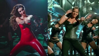 Kriti Sanon's hook-step on Do Patti song is being compared to Aishwarya Rai Bachchan's moves on the iconic Crazy Kiya Re Kriti Sanon's hook-step on Do Patti song is being compared to Aishwarya Rai Bachchan's moves on the iconic Crazy Kiya Re