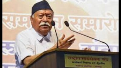 Mohan Bhagwat is in Mathura on a 10-day visit since Saturday. During the visit, special deliberations will be held regarding the organisational goals set for the Sangh’s centenary, to be achieved by Vijayadashami 2025. (File Photo) Mohan Bhagwat is in Mathura on a 10-day visit since Saturday. During the visit, special deliberations will be held regarding the organisational goals set for the Sangh’s centenary, to be achieved by Vijayadashami 2025. (File Photo)