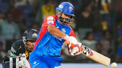 Rishabh Pant plays a shot during an Indian Premier League (IPL) 2024 T20 cricket match between Delhi Capitals and Gujarat Titans, at the Arun Jaitley Stadium (PTI) Rishabh Pant plays a shot during an Indian Premier League (IPL) 2024 T20 cricket match between Delhi Capitals and Gujarat Titans, at the Arun Jaitley Stadium (PTI)