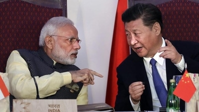 Prime Minister Narendra Modi and Chinese President Xi Jinping in Mamalllapuram in October 2019, months before start of the border standoff. (AP) Prime Minister Narendra Modi and Chinese President Xi Jinping in Mamalllapuram in October 2019, months before start of the border standoff. (AP)