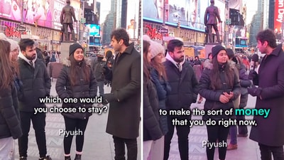 The woman said she works for a pharmaceutical company in New York and earns around $105,000 ( ₹88 lakhs) per year. (Instagram/salaryscale) The woman said she works for a pharmaceutical company in New York and earns around $105,000 ( ₹88 lakhs) per year. (Instagram/salaryscale)