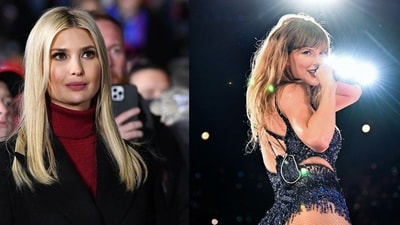 Ivanka Trump and her daughter were spotted at a Taylor Swift concert in Miami, despite Donald Trump's negative remarks about the singer. (Photo by MANDEL NGAN / AFP, @tayloeswift/Instagram)) Ivanka Trump and her daughter were spotted at a Taylor Swift concert in Miami, despite Donald Trump's negative remarks about the singer. (Photo by MANDEL NGAN / AFP, @tayloeswift/Instagram))