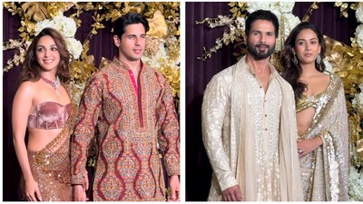 Couples Kiara Advani-Sidharth Malhotra and Shahid Kapoor-Mira Rajput twinned in matching outfits, Couples Kiara Advani-Sidharth Malhotra and Shahid Kapoor-Mira Rajput twinned in matching outfits, 