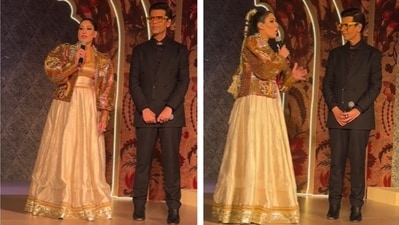 Karan Johar joined designed Maheka Mirpuri for Tata Memorial Hospital's fundraising event. Karan Johar joined designed Maheka Mirpuri for Tata Memorial Hospital's fundraising event.