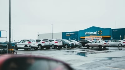 The woman, who has not been identified, was employed at the Walmart store. The woman, who has not been identified, was employed at the Walmart store.