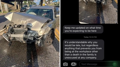 The manager claimed that only death of a family member can excuse an employee for skipping work. (X/@kirawontmiss ) The manager claimed that only death of a family member can excuse an employee for skipping work. (X/@kirawontmiss )