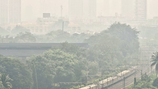 Cities including Navi Mumbai, Aurangabad and Jalna continue to exceed safe air quality limits. Representational Image. (Photo by Anshuman Poyrekar/ Hindustan Times) (Hindustan Times)