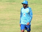 Pakistan's Babar Azam attends a practice session ahead of their second Test cricket match against England. Pakistan's Babar Azam attends a practice session ahead of their second Test cricket match against England.