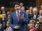 Canadian Prime Minister Justin Trudeau  (Adrian Wyld/The Canadian Press via AP)