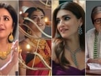 Katrina Kaif, Rashmika Mandanna, Kriti Sanon and Amitabh Bachchan star in a new Diwali ad. 