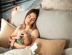Maternal behaviour becomes more restless and panicky when cortisol levels are high