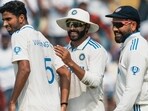 Pune: India's Washington Sundar celebrates with captain Rohit Sharma and Ravindra Jadeja after taking the wicket of New Zealand's Rachin Ravindra. (PTI Photo/Kunal Patil) (PTI10_24_2024_000121A) Pune: India's Washington Sundar celebrates with captain Rohit Sharma and Ravindra Jadeja after taking the wicket of New Zealand's Rachin Ravindra. (PTI Photo/Kunal Patil) (PTI10_24_2024_000121A)