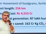 New Delhi: Union Minister Ashwini Vaishnaw briefs the media on the Cabinet�s decisions, in New Delhi, Thursday, Oct. 24, 2024. (PTI Photo/Manvender Vashist Lav) 