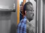 In the video, Mallikarjun Kharge is seen looking through the door of the room where Priyanka Gandhi Vadra was filing her nomination papers for Wayanad.