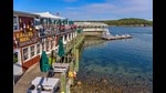 The waterfront of a town in Maine, USA. (Shutterstock)