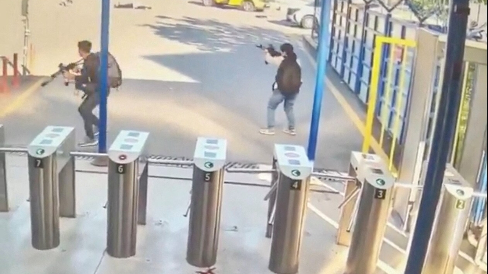 Turkey terror attack: Video shows gunman storming TUSAS HQ near Ankara ...