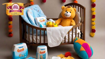 Shop baby care and toys starting at ₹199 during the Amazon Great Indian Festival Sale! Hurry, the sale ends on October 29th! Shop baby care and toys starting at ₹199 during the Amazon Great Indian Festival Sale! Hurry, the sale ends on October 29th!