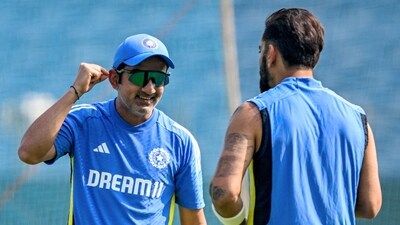 Gautam Gambhir (L) and Virat Kohli only seem to be laughing and joking around these days. (AFP) Gautam Gambhir (L) and Virat Kohli only seem to be laughing and joking around these days. (AFP)