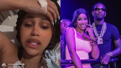 Cardi B hospitalised following a medical emergency (Photos- Cardi B Instagram)