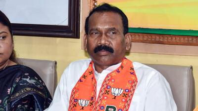 Former chief minister Madhu Koda joined the Bharatiya Janata Party in August this year, months after his wife Geeta Koda made the switch. (ANI) Former chief minister Madhu Koda joined the Bharatiya Janata Party in August this year, months after his wife Geeta Koda made the switch. (ANI)