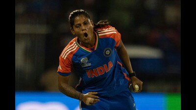 India's Radha Yadav took 3/ 35 against New Zealand in the first ODI in Ahmedabad on Thursday. (AP) India's Radha Yadav took 3/ 35 against New Zealand in the first ODI in Ahmedabad on Thursday. (AP)