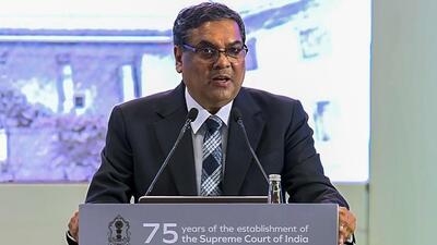 Justice Sanjiv Khanna addressing the inaugural event of the 2-day National Conference of District Judiciary, in August. (ANI FILE PHOTO) Justice Sanjiv Khanna addressing the inaugural event of the 2-day National Conference of District Judiciary, in August. (ANI FILE PHOTO)