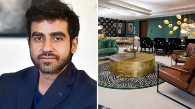 Nikhil Kamath's maximalist Bengaluru apartment is not to everyone's taste. Nikhil Kamath's maximalist Bengaluru apartment is not to everyone's taste.