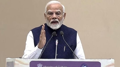 PM Modi said in an X post that he was "anguished" by the loss of lives in the Bengaluru building collapse tragedy amid heavy rain. (ANI photo)