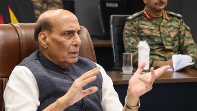 Defence Minister Rajnath Singh. (Rajnath Singh | Official X account) Defence Minister Rajnath Singh. (Rajnath Singh | Official X account)