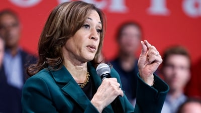 Kamala Harris tells crowd ‘I love Gen Z,’ netizens fume (Photo by KAMIL KRZACZYNSKI / AFP) (AFP) Kamala Harris tells crowd ‘I love Gen Z,’ netizens fume (Photo by KAMIL KRZACZYNSKI / AFP) (AFP)