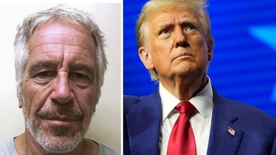 Ex-model alleges Donald Trump ‘groped’ her as Jeffrey Epstein watched (New York State Division of Criminal Justice Services/Handout via REUTERS, AP Photo/Alex Brandon) Ex-model alleges Donald Trump ‘groped’ her as Jeffrey Epstein watched (New York State Division of Criminal Justice Services/Handout via REUTERS, AP Photo/Alex Brandon)