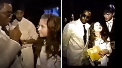 Sean "Diddy" Combs invites 13-year-old actress Daveigh Chase to MTV afterparty in resurfaced clip from 2003 (X) Sean "Diddy" Combs invites 13-year-old actress Daveigh Chase to MTV afterparty in resurfaced clip from 2003 (X)