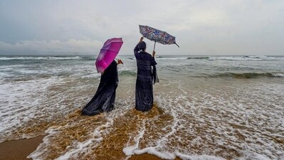Women stand along the shore of Marina beach, in Chennai. Karnataka beaches to rival Goa? Coastal makeover may soon include alcohol and night tourism (PTI Photo) Women stand along the shore of Marina beach, in Chennai. Karnataka beaches to rival Goa? Coastal makeover may soon include alcohol and night tourism (PTI Photo)