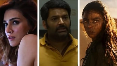 OTT releases to watch this week: Stills from Do Patti, Zwigato and Furiosa: A Mad Max Saga. OTT releases to watch this week: Stills from Do Patti, Zwigato and Furiosa: A Mad Max Saga.