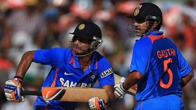 Manoj Tiwary (L) and Gautam Gambhir run between the wicket during a match in 2012. (Getty) Manoj Tiwary (L) and Gautam Gambhir run between the wicket during a match in 2012. (Getty)