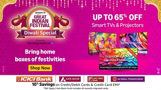Looking for a TV within a specific budget? Find it easily during the Amazon Great Indian Festival.