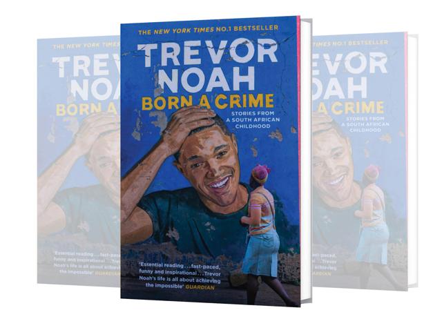 Trevor Noah talks about growing up as a mixed-race child in South Africa under apartheid in Born a Crime. (SHUTTERSTOCK) Trevor Noah talks about growing up as a mixed-race child in South Africa under apartheid in Born a Crime. (SHUTTERSTOCK)