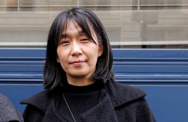 South Korean author Han Kang. (AFP)