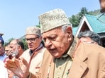Jammu and Kashmir National Conference President Farooq Abdullah calls on Pakistan to end terrorism and pursue a path of friendship. Jammu and Kashmir National Conference President Farooq Abdullah calls on Pakistan to end terrorism and pursue a path of friendship.