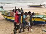Cyclone Dana: In Odisha and Bengal, more than 700,000 people evacuated from the coastal regions. (PTI) Cyclone Dana: In Odisha and Bengal, more than 700,000 people evacuated from the coastal regions. (PTI)