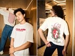 The new collection is packed with bold prints and unique washes that capture the energy of his live performances. 