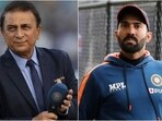 Sunil Gavaskar (L) wasn't impressed at Dinesh Karthik mentioning Australia series. Sunil Gavaskar (L) wasn't impressed at Dinesh Karthik mentioning Australia series.