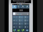 A brain teaser asked users to count the instances of "3" on a phone's dialer interface.










