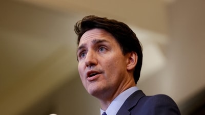 Canada's PM Justin Trudeau will run for a fourth term in the next general elections (REUTERS)