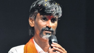 Maratha reservation quota activist Manoj Jarange Patil. (HT FILE) Maratha reservation quota activist Manoj Jarange Patil. (HT FILE)